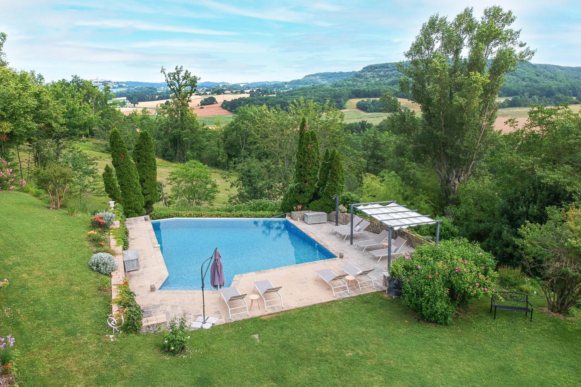 科尔巴耶克 Manoir Le Moulinal47 - Vue Panoramique酒店 外观 照片