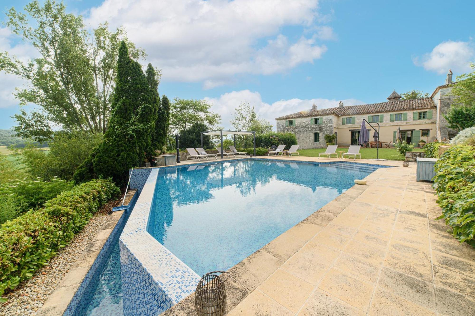 科尔巴耶克 Manoir Le Moulinal47 - Vue Panoramique酒店 外观 照片